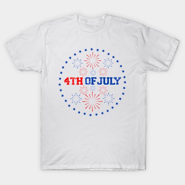 4th of july T-Shirt by first12